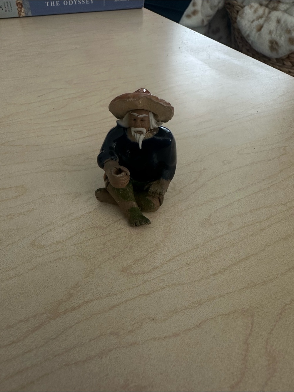 Ceramic Miniature Chinese Mudman figurine